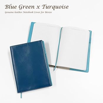 薔薇型押し　牛革　ティファニーブルー　B6 手帳カバー　本革　ターコイズ 薔薇型押し 牛革 ティファニーブルー B6 手帳カバー 本革 ターコイズ